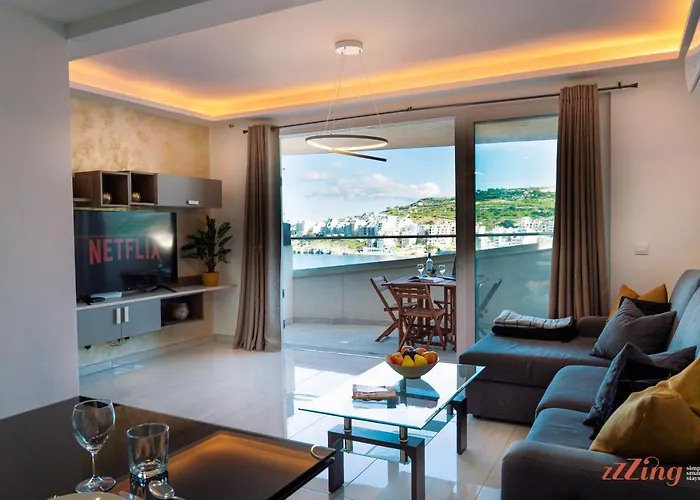 Daire Scenic Modern 3 Bedroom Seaview *